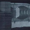 city reflets dans l eau